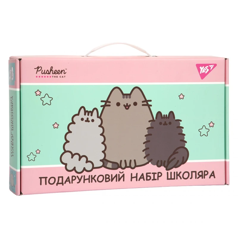 Купити Набір канцелярії "Подарунковий набір школяра" Pusheen YES 450245 Різнокольоровий Артикул: 5056574474476 Фото повноекранне №1