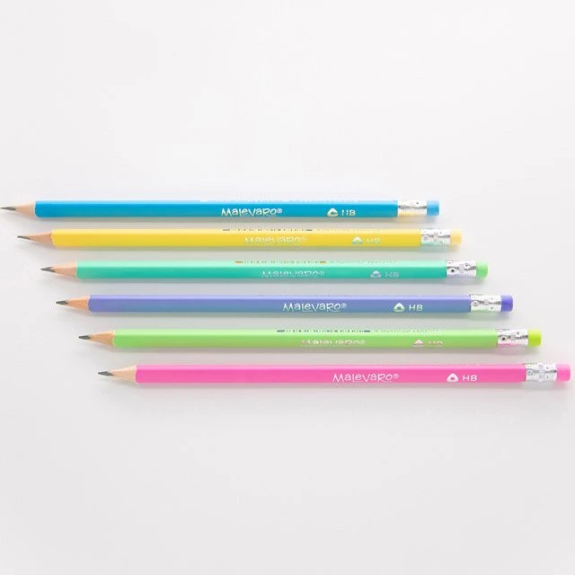Олівці чорнографітні трикутні PASTEL Malevarо ML760202 168 шт (4820252760202)(SC)