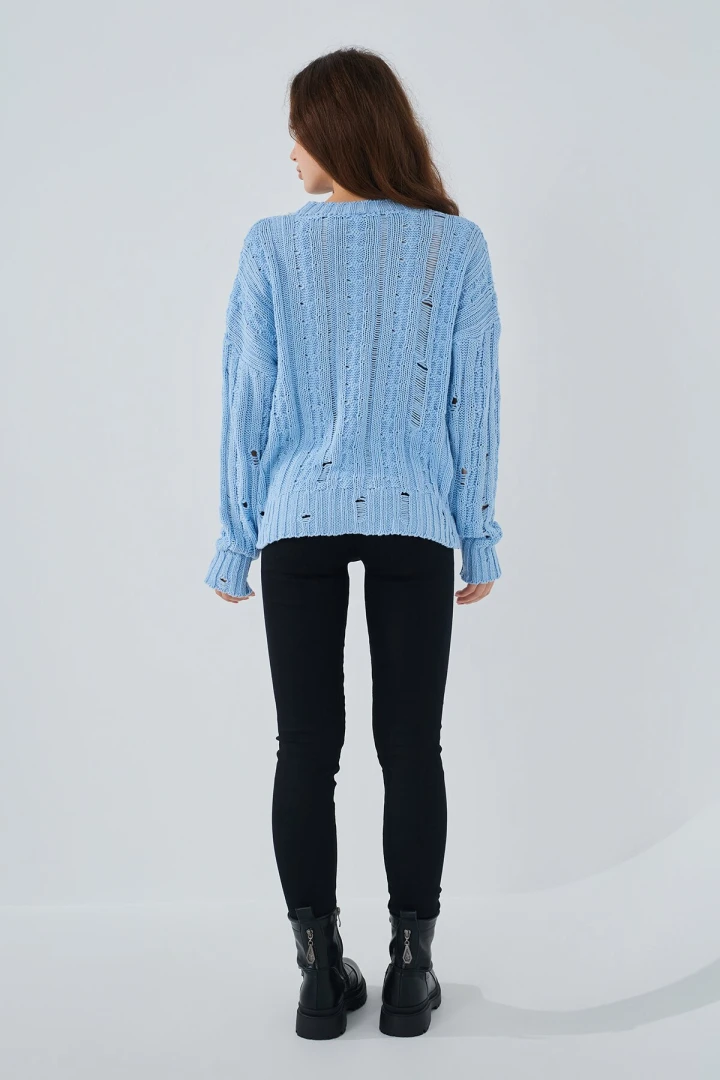 Джинси Slim Fit жіночі On me 2856 baza 32 Чорний (2000989492214D)  Фото №2