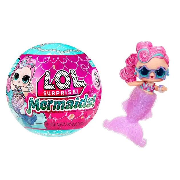 Игровой набор с куклой L.O.L. SURPRISE! серии «Mermaids!» – РУСАЛОЧКИ-СЕСТРИЧКИ 515760 Разноцветный