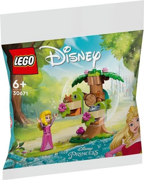 Конструктор LEGO Лесная игровая площадка Авроры 30671 60 деталей Разноцветный