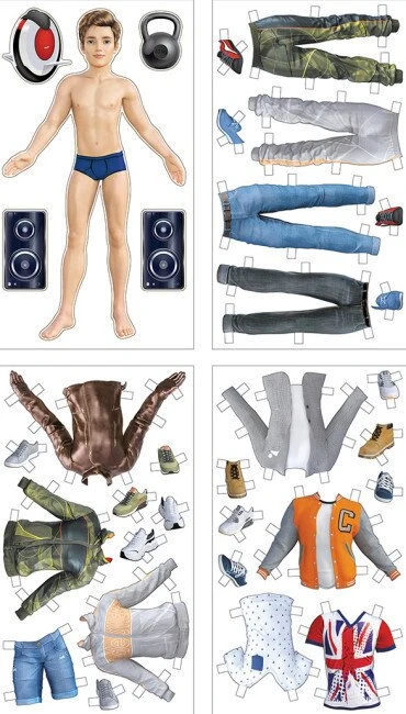 Одевалка Fashion look. Крутезная одежда Ранок-Креатив 10100626У (4823076159979)  Фото №0