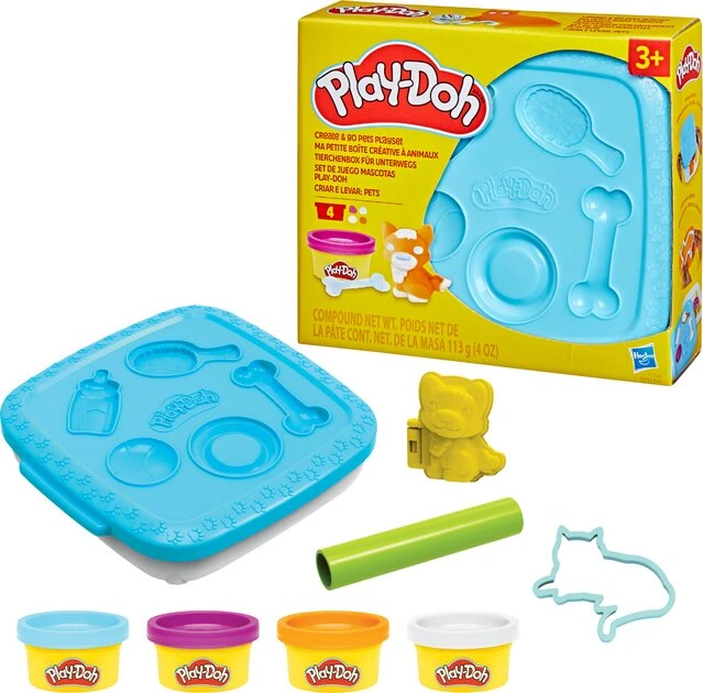 Набор для творчества с массой для лепки &quot;Создай и вперед&quot; Play-Doh F6914(F7528) Разноцветный