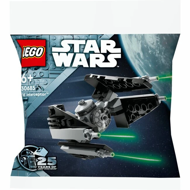 Конструктор LEGO Минимодель Перехватчика TIE 30685 48 деталей Разноцветный