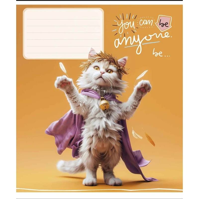 Тетрадь ученическая &quot;You can be anyone&quot; Школярик 012-3436K 12 л. Разноцветный  Фото №2