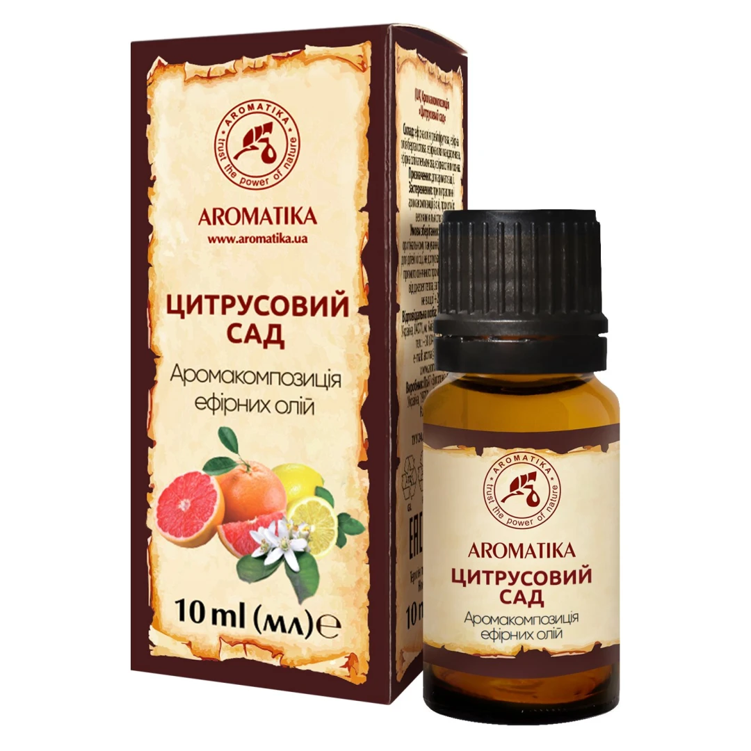 Аромакомпозиция &quot;Цитрусовый сад&quot; 3301909000 10 мл (4820177020399)