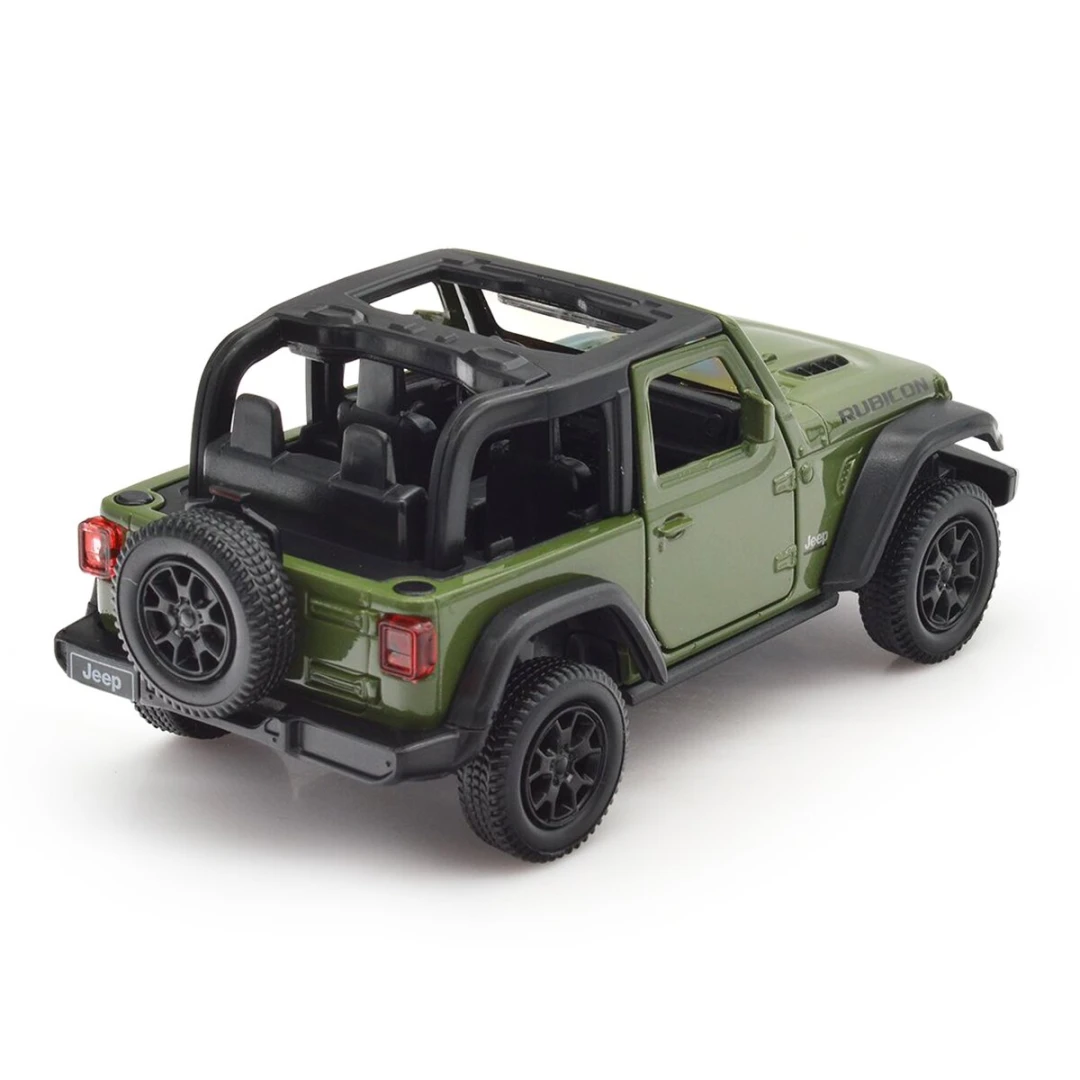 Автомодель Jeep Wrangler Rubicon 2021 TechnoDrive 250339U Зелений (4895065079452)  Фото №2