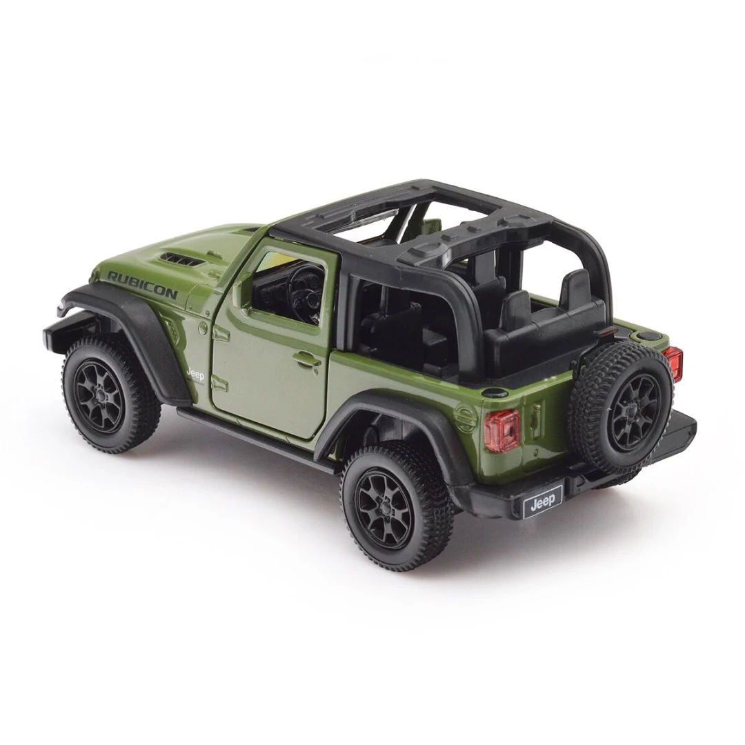 Автомодель Jeep Wrangler Rubicon 2021 TechnoDrive 250339U Зелений (4895065079452)  Фото №1