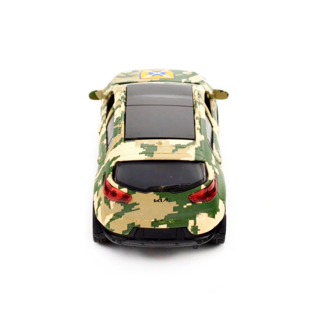 Автомодель &quot;Шеврони Героїв&quot; Kia Sportage R &quot;56 ОМПБр&quot; TechnoDrive 250362M Різнокольоровий (6900007419727)  Фото №8