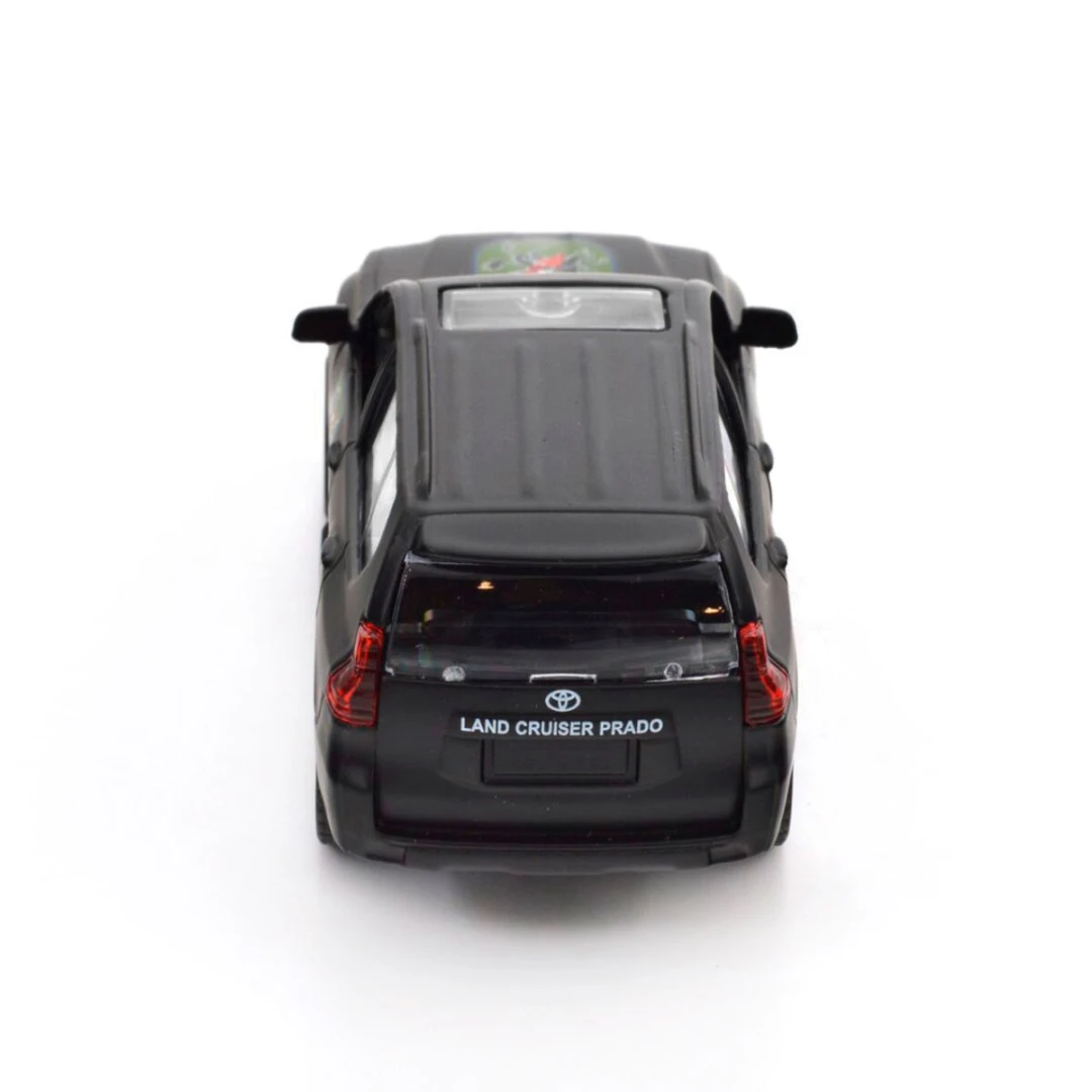 Автомодель &quot;Шеврони Героїв&quot; Toyota Land Cruiser Prado &quot;110 ОМБр&quot; TechnoDrive 250359M Чорний (6900007377201)  Фото №8