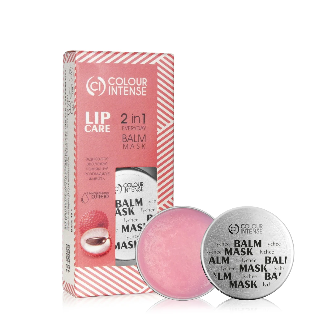 Бальзам для губ Colour Intense LIP CARE Живильний лічі (4823083019433)