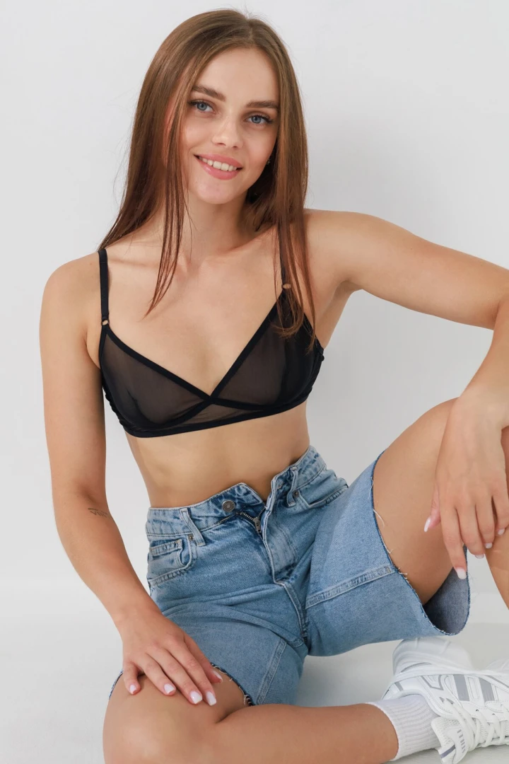 Бюстгалтер Ozone 1018 L/XL Черный (2000990672681A)