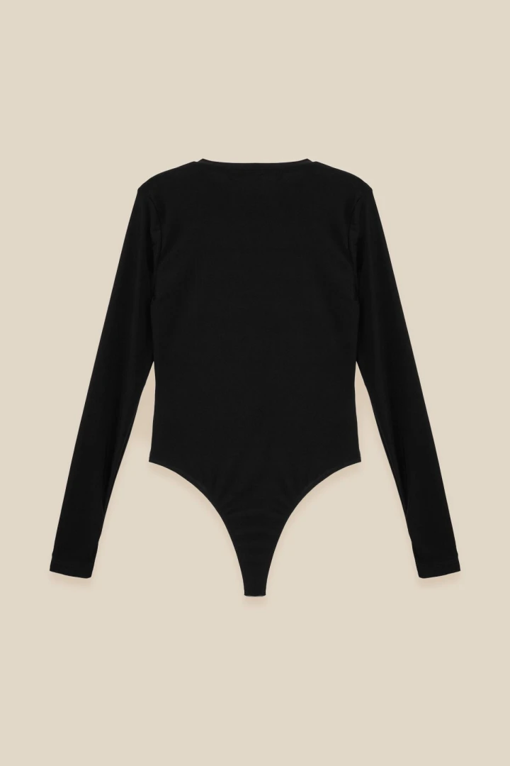 Боди однотонный женский LAWA WBC02452 XL Черный  Фото №9