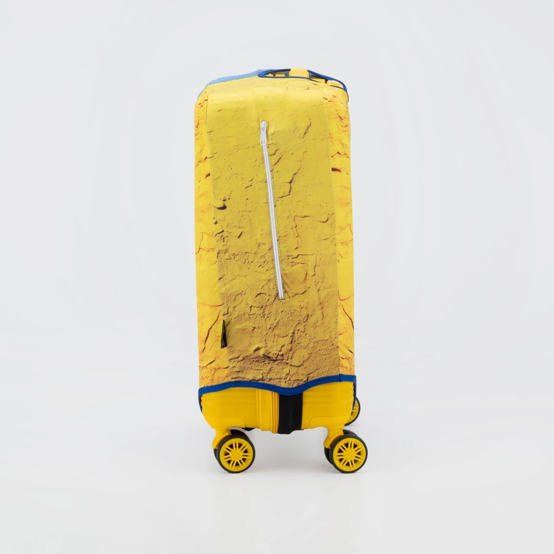 Чехол для чемодана Coverbag Pantone S Желто-голубой (2000903267218A)  Фото №1