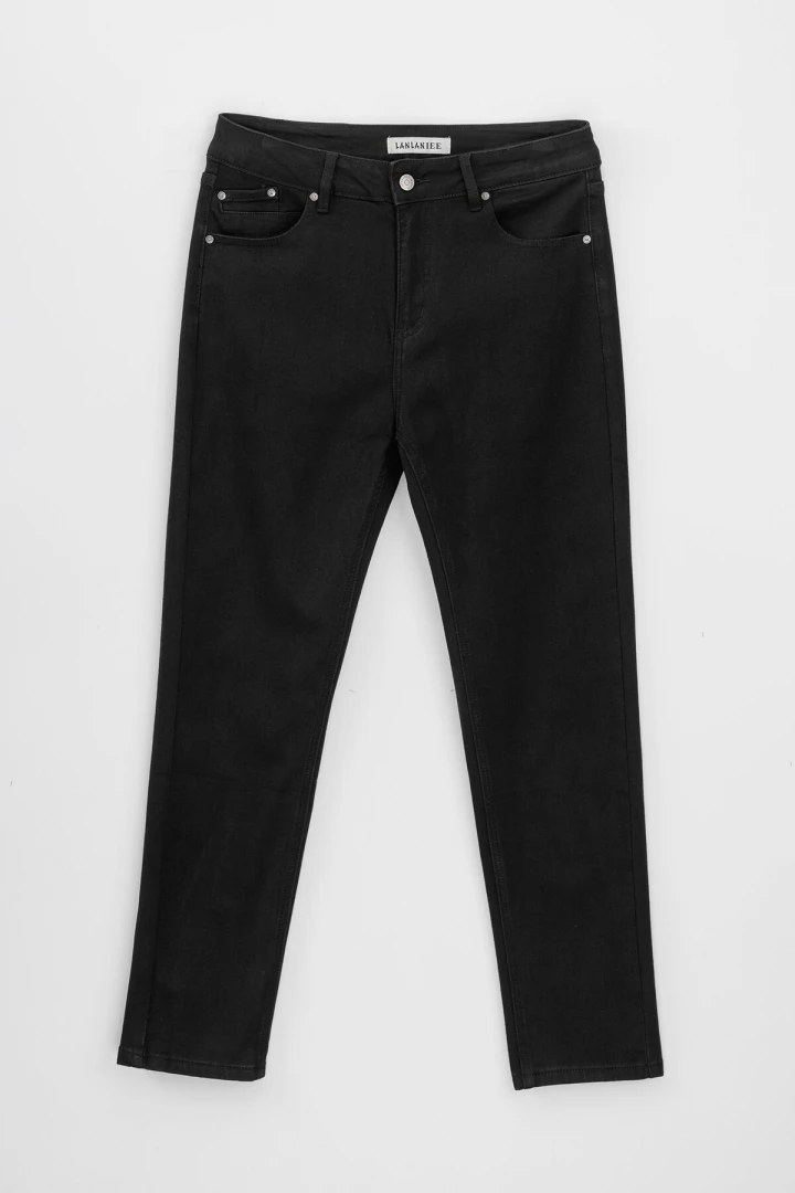 Джинси Mom Fit жіночі 6003 28 Чорний (2000990765413W)  Фото №5