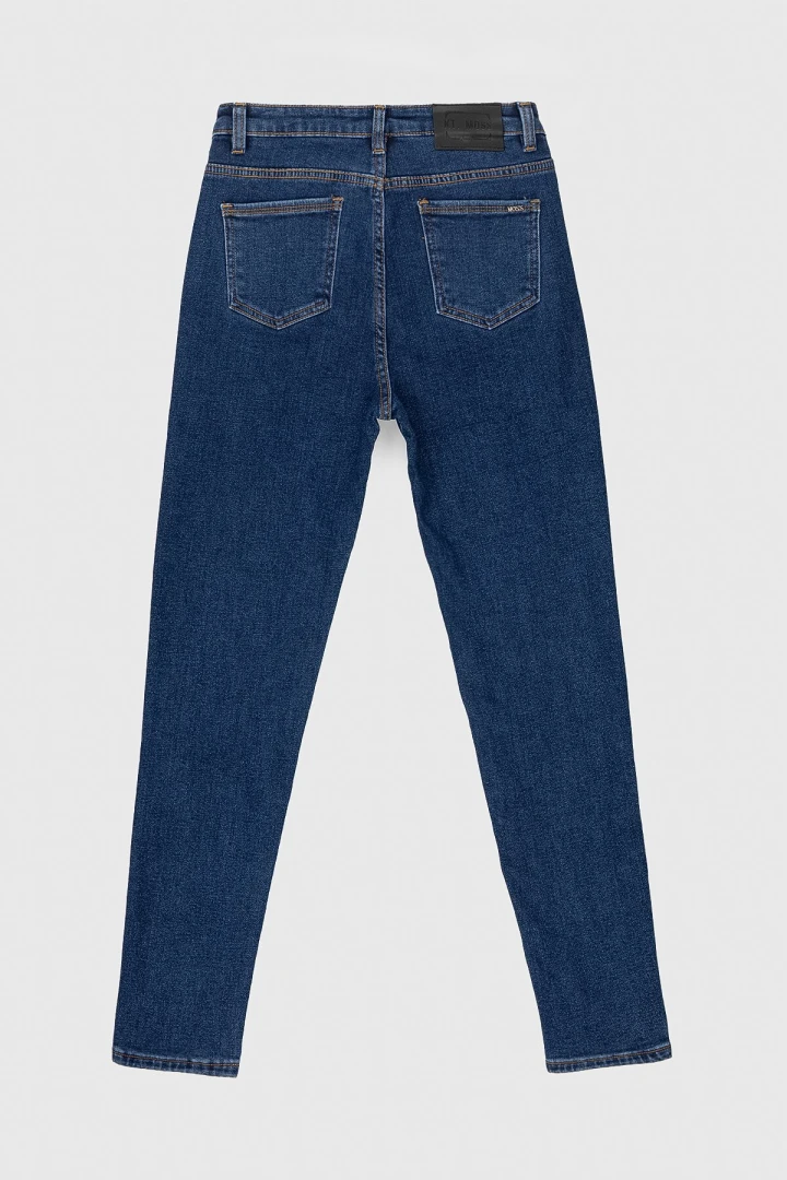 Джинсы Slim Fit женские 1067 26 Синий (2000990246776W)  Фото №11