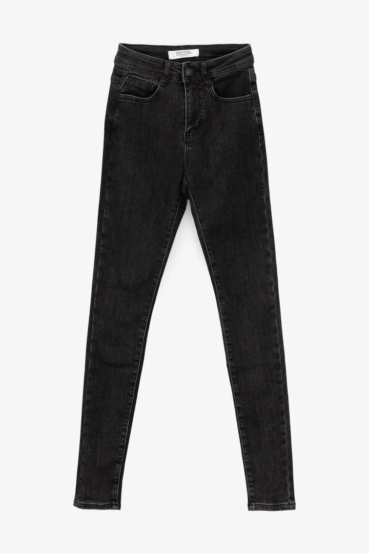 Джинси Slim Fit жіночі A7158 25 Сірий (2000990759863W)  Фото №4
