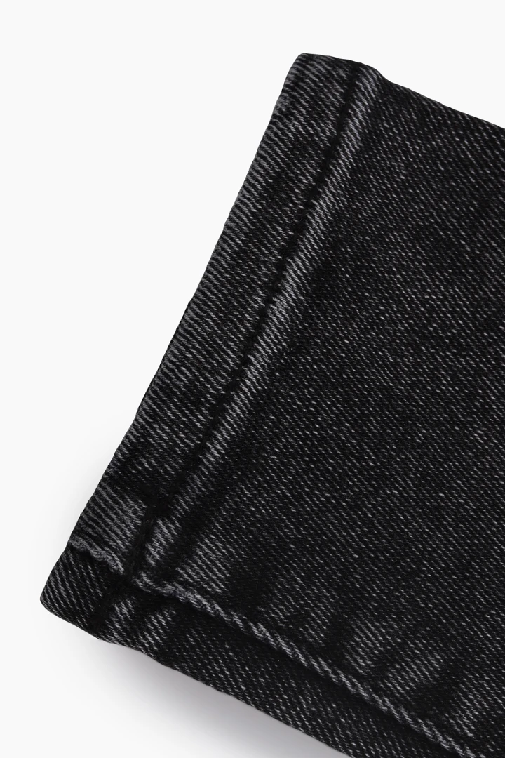 Джинси Slim Fit жіночі On me 3103 baza 32 Темно-сірий (2000989542063D)  Фото №6