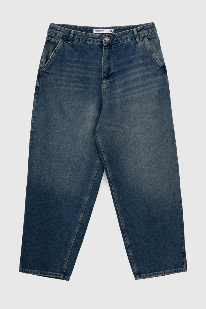 Джинсы Baggy fit мужские Zeo Basic 4509 44 Синий (2000990706072D)  Фото №4