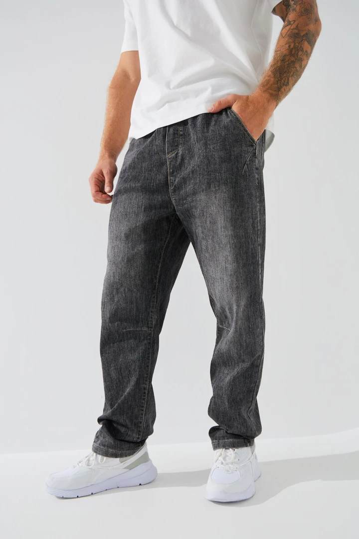Джинси Mom Fit чоловічі 6705-2 31 Сірий (2000990567147D)