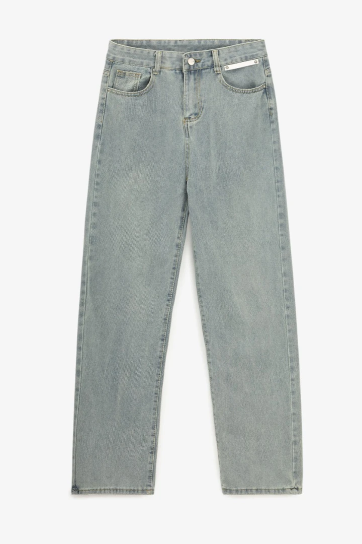 Джинсы Regular Fit женские 685 M Синий