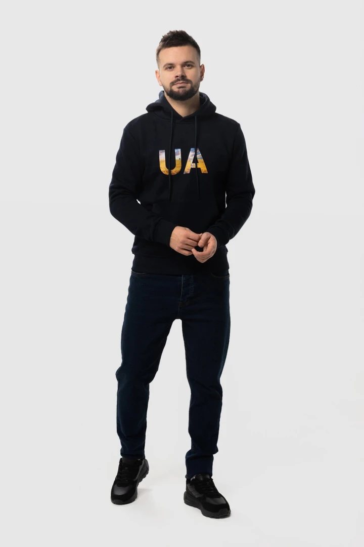 Джинсы Slim Fit мужские Demos 6292 31 Темно-синий (2000990252159D)  Фото №2