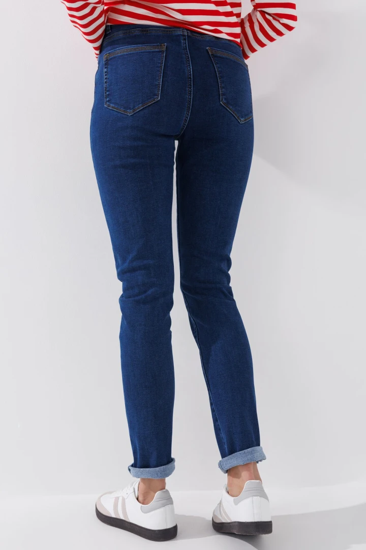 Джинсы Slim Fit женские A7138 31 Синий (2000990759955W)  Фото №2