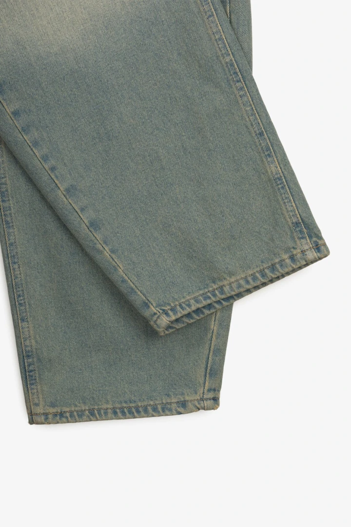 Джинси Baggy жіночі On me 4604 36 Блакитний  Фото №1