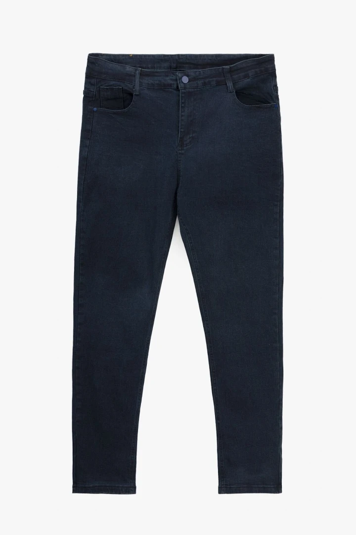 Джинсы Slim Fit мужские 889 29 Темно-синий
