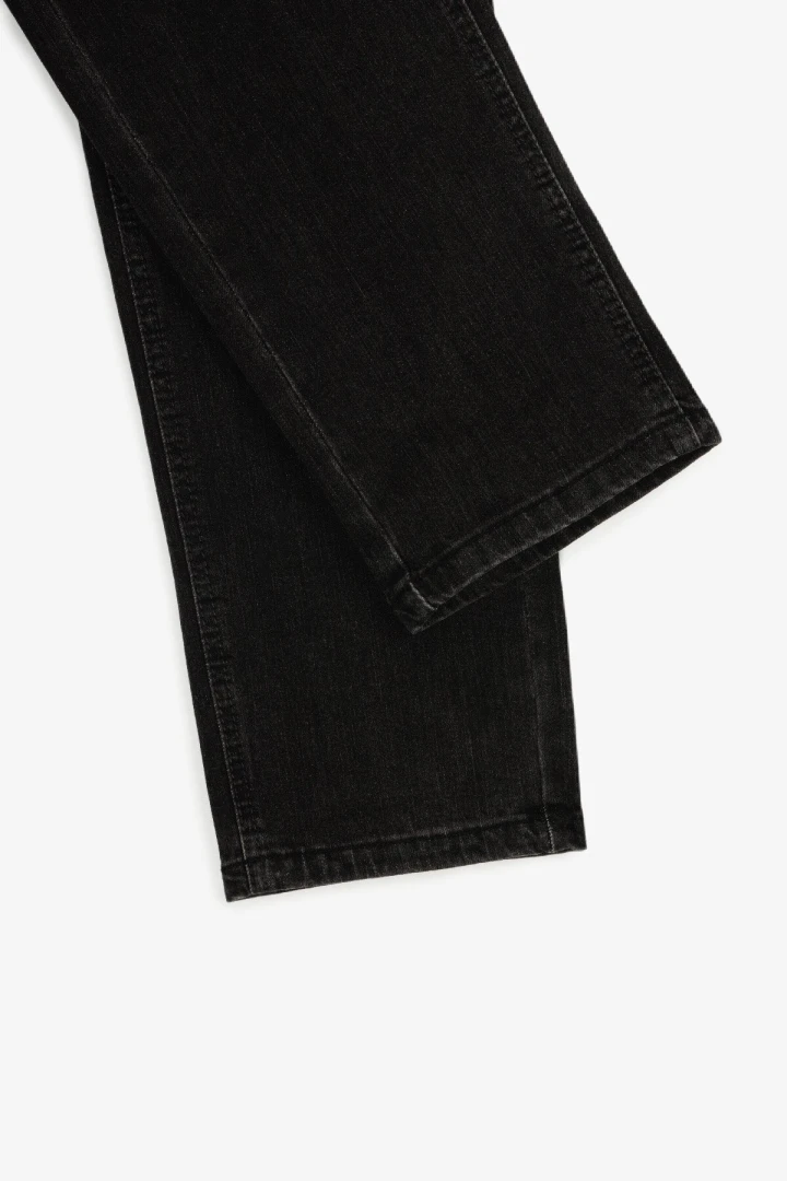 Джинсы Slim Fit мужские W008-5 29 Темно- серый  Фото №1