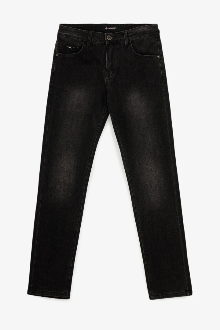 Джинсы Slim Fit мужские W008-5 29 Темно- серый