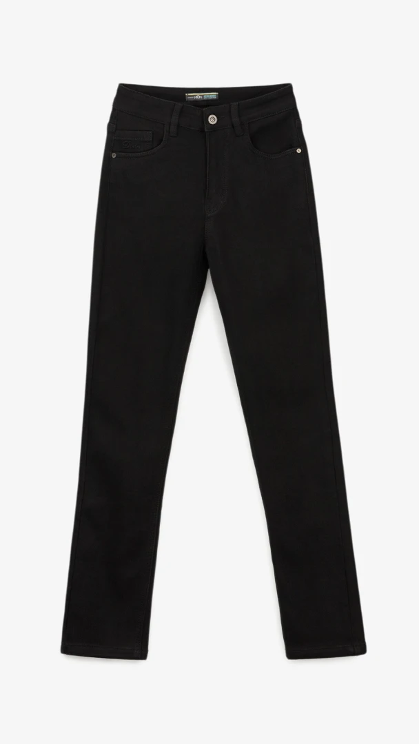 Джинсы Slim Fit женские Vindasion 4031 25 Черный
