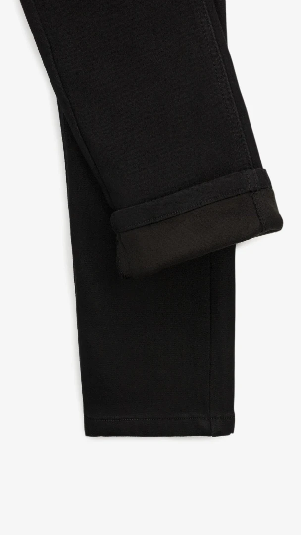Джинсы Slim Fit женские Vindasion 4031 25 Черный  Фото №2