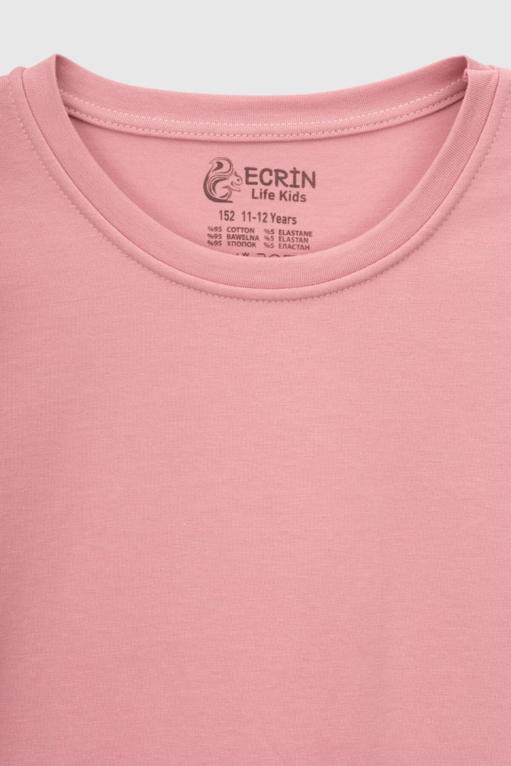 Футболка для девочки Ecrin 6154 152 см Розовый (2000990424105S)  Фото №7