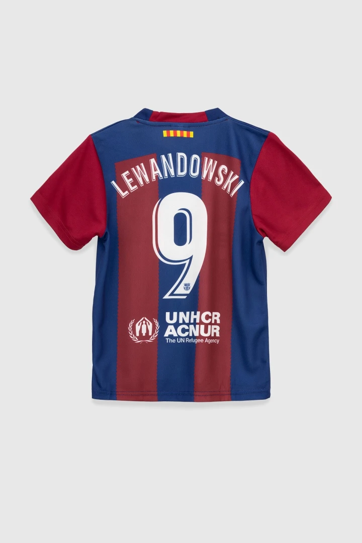 Футбольна форма для хлопчика BLD БАРСЕЛОНА LEWANDOWSKI 110 см Синій (2000990149350A)  Фото №9