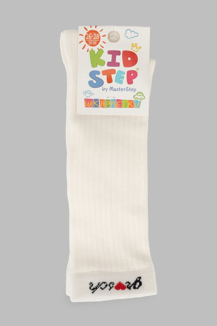 Гольфи для дiвчинки Master Step 4051 32-34 Молочний (2000990722447A)  Фото №7