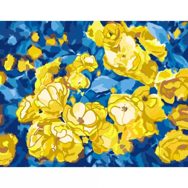 Картина по номерам &quot;Цветущая Украина&quot; /N00013764/ 35*45см, RS (4823098530909)