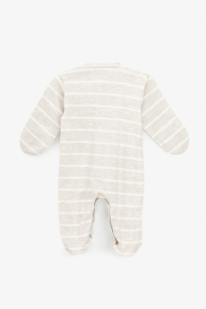 Комбінезон для малюків Baby Life P-913 62 см Бежево-молочний  Фото №1