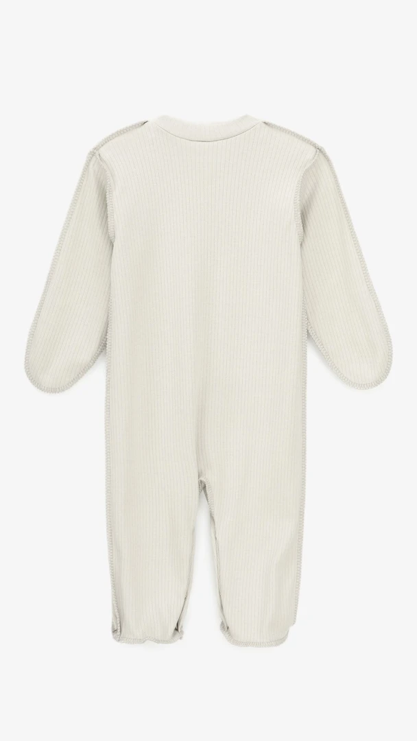 Комбінезон для малюків Baby Life Р-913 50 см Сірий  Фото №3