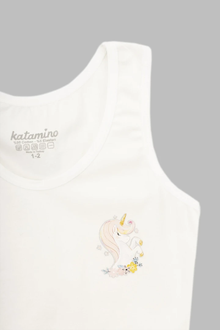 Комплект білизни для дівчинки Katomino K128387 80-92 см Молочний (2000990444868A)  Фото №2