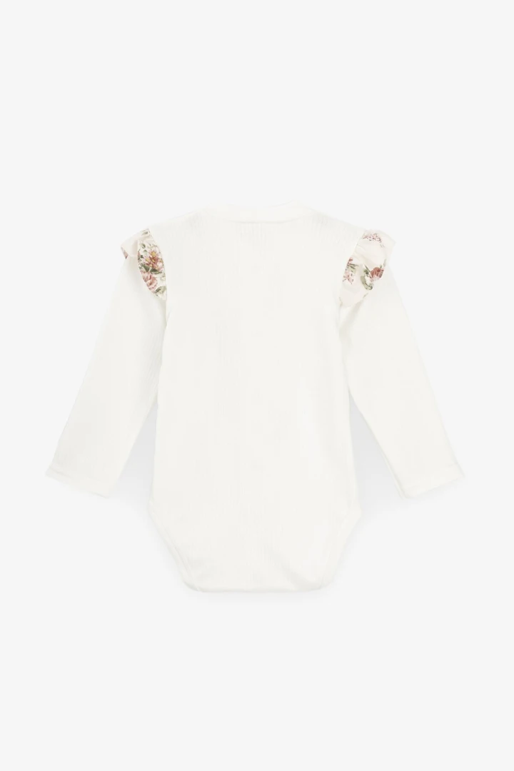 Костюм боді+штани+пов&#039;язка для дівчинки Baby Life 945-1 68 см Рожевий  Фото №8