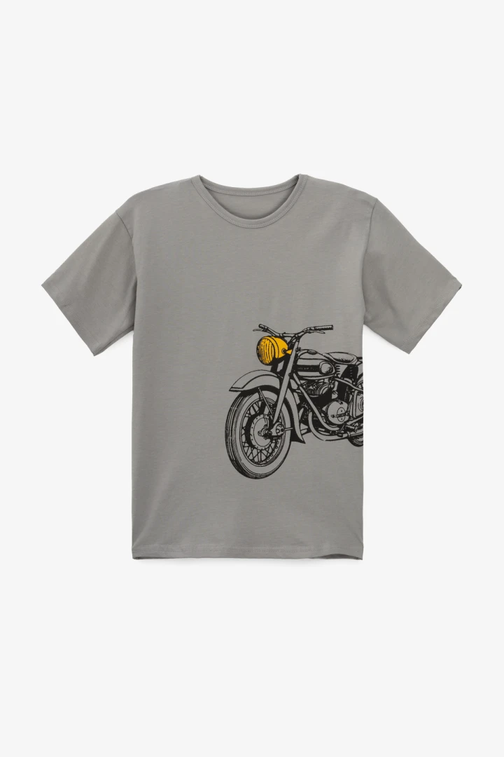 Костюм футболка+шорти для хлопчика Happy Kids 018 134 см Сірий  Фото №1