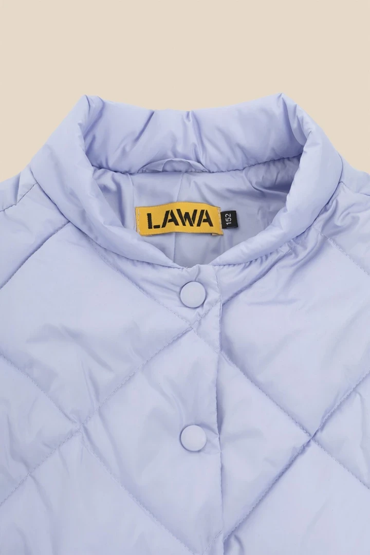 Куртка для девочки LAWA GBC02333 134 см Голубой  Фото №3