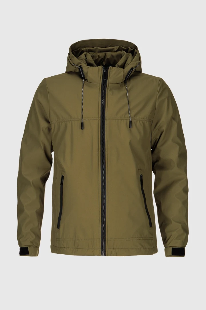 Куртка мужская 8020 4XL Оливковый  Фото №8
