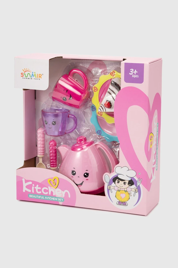 Набор детской посудки SUNMIR TOYS SM518-23 Разноцветный (6952002118648)