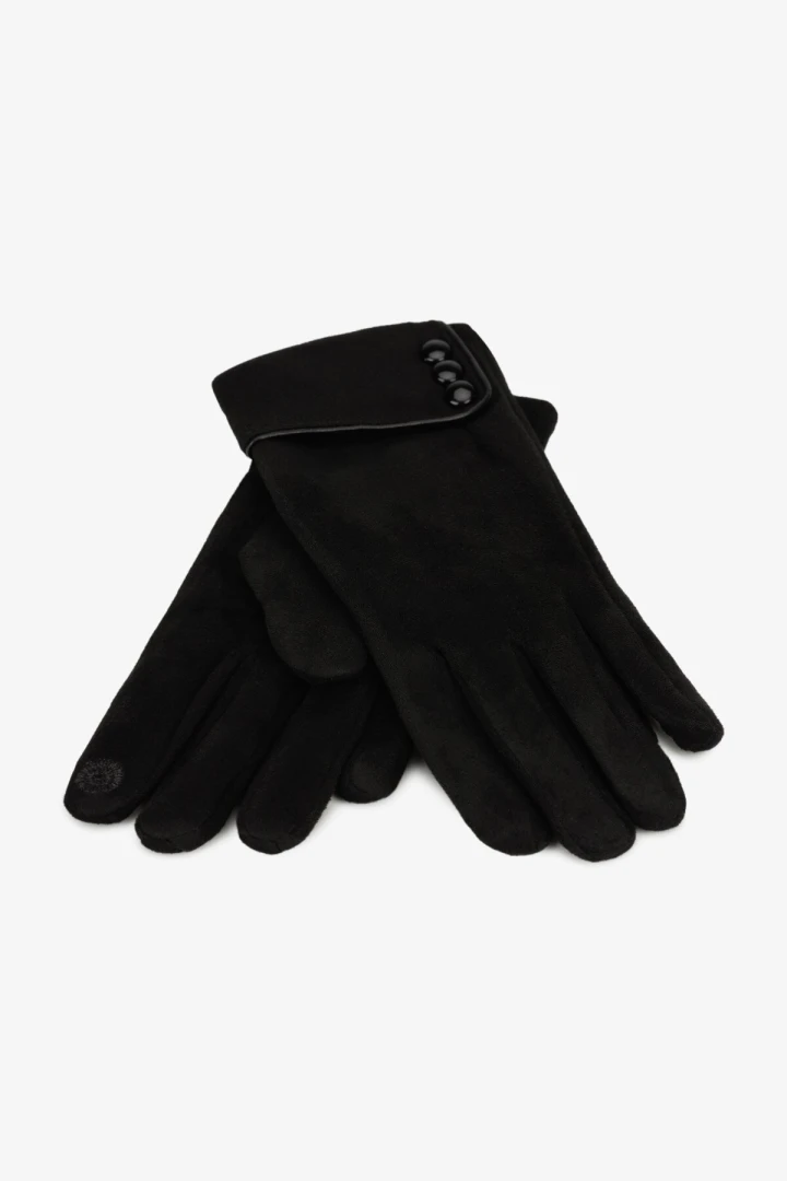 Перчатки женские KO4 One Size Черный