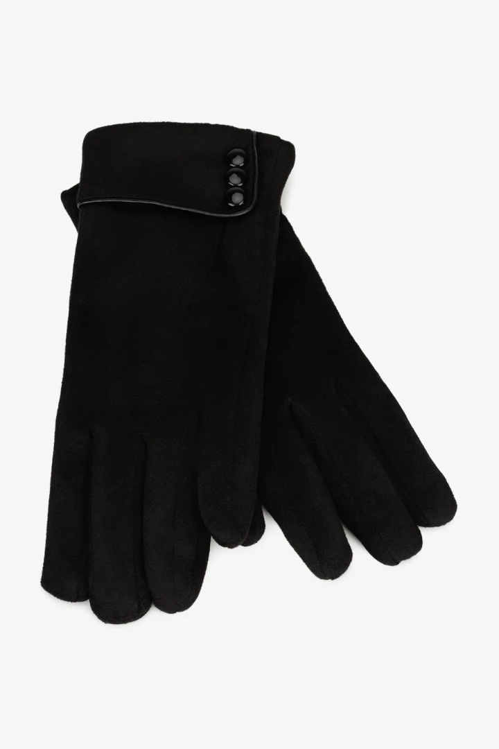 Перчатки женские KO4 One Size Черный  Фото №0