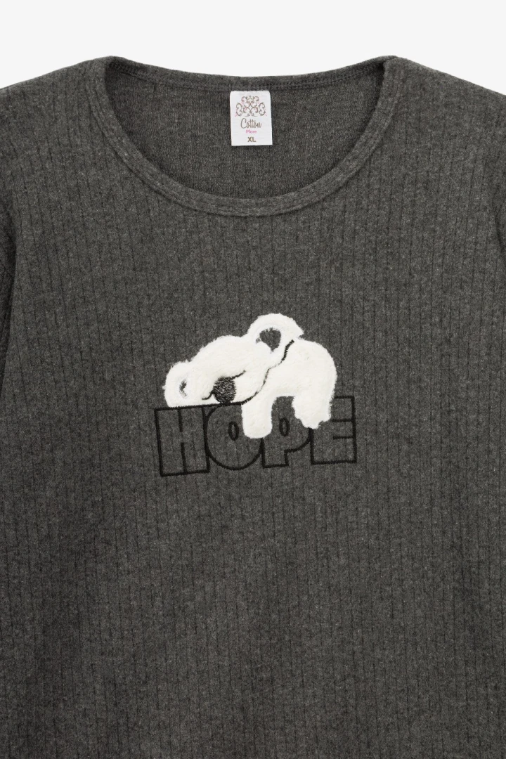 Пижама женская Cotton more 34582 S Серый  Фото №6