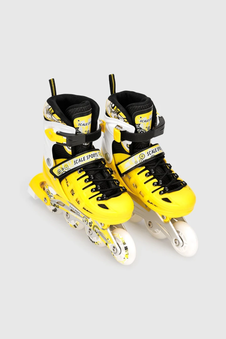 Роликові ковзани SCALE SPORTS LF905 M Жовтий (2000990759597)  Фото №6