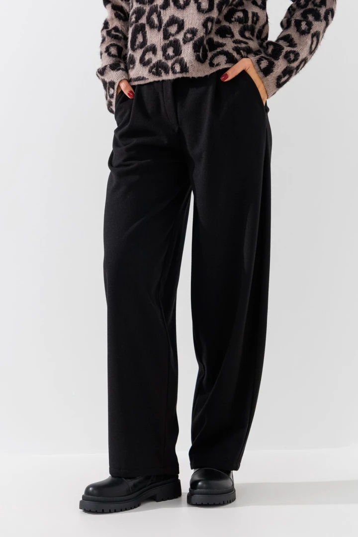 Штаны Baggi однотонные женские On me 2435 XL Черный